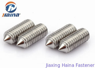 DIN 551 / DIN 553 Hex Slotted Pan Head Screw M3 With Flat Point / Cone Point