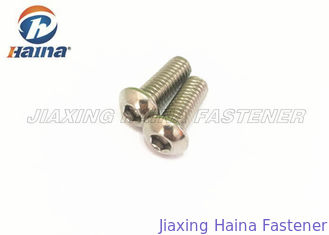 Customized Stainless Steel Button Head Screws , Metric Machine Screws For Buildings