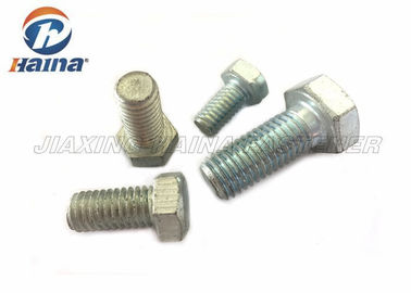 DIN933 M16 Gr.8.8 μπλε καλυμμένο ψευδάργυρος άνθρακα μπουλόνι δεκαεξαδικού νημάτων χάλυβα πλήρες