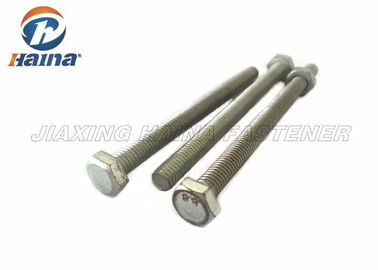 Επικεφαλής γαλβανισμένοι DIN933 M12x130 Gr.8.8 μπουλονιών δεκαεξαδικού κεφαληφόροι κοχλίες δεκαεξαδικού καυτής εμβύθισης
