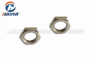 Ανοξείδωτο 304 DIN439 DIN936 316 Hexagon λεπτό καρύδι M6 M8 M10