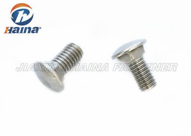 SS304 M8 πλήρη μπουλόνια λαιμών νημάτων τετραγωνικά 50mm μπουλόνια μεταφορών μήκους