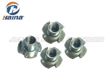 Ψευδάργυρος Haina Custom Fasteners Square Head Gr 4,8 Tee Παξιμάδι / Τ Παξιμάδι με 4 Πόνδρα