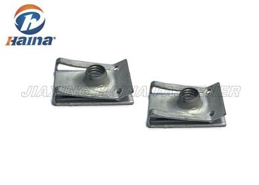 Γαλβανισμένο U Clip Haina Fastener Spring Steel Black Oxide M6 * 22 * ​​28 For Iron Board Fixed