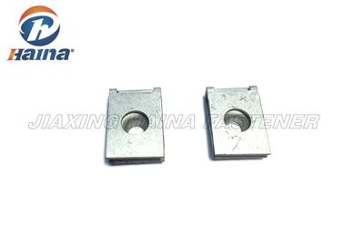 Γαλβανισμένο U Clip Haina Fastener Spring Steel Black Oxide M6 * 22 * ​​28 For Iron Board Fixed