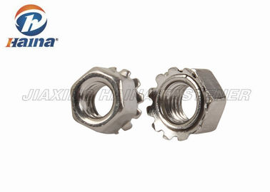 Ανοξείδωτο 304 316 316L M8 Κ - locknuts με το ελεύθερο περιστρεφόμενο πλυντήριο