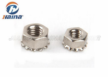 Ανοξείδωτο 304 316 316L M8 Κ - locknuts με το ελεύθερο περιστρεφόμενο πλυντήριο
