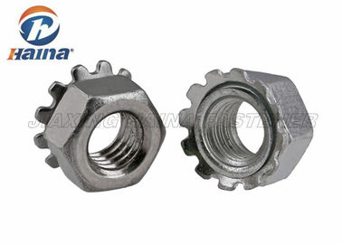 Ανοξείδωτο 304 316 316L M8 Κ - locknuts με το ελεύθερο περιστρεφόμενο πλυντήριο