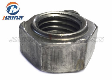 Η πεδιάδα μ3-M16 DIN929 τελειώνει τα Hexagon καρύδια συγκόλλησης χάλυβα άνθρακα Gr4.8