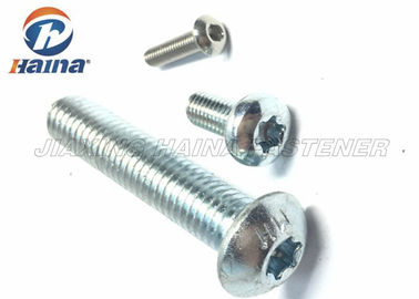 ISO14583 καλυμμένες ψευδάργυρος βίδες μηχανών ασφάλειας χάλυβα άνθρακα