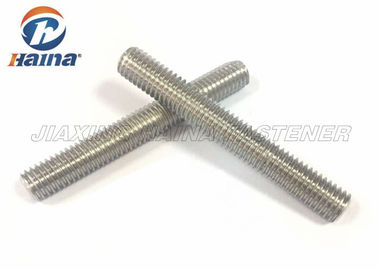 Ανοξείδωτο DIN976 DIN975 A2 304 316 όλα πλήρη περασμένα κλωστή μπουλόνια και καρύδια ράβδων