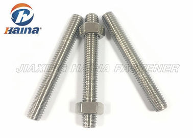 Ανοξείδωτο DIN976 DIN975 A2 304 316 όλα πλήρη περασμένα κλωστή μπουλόνια και καρύδια ράβδων