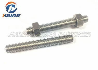 Ανοξείδωτο DIN976 DIN975 A2 304 316 όλα πλήρη περασμένα κλωστή μπουλόνια και καρύδια ράβδων