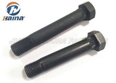Το μαύρο μισό κεφάλι δεκαεξαδικού νημάτων Ansi/ASTM/ASME Gr5 cOem αμπαρώνει τα επικεφαλής μπουλόνια με Knurls κάτω από το κεφάλι για τη μηχανή