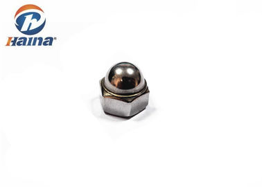 ανοξείδωτο σαφές DIN1587 A2-70 a4-80 Hexagon καρύδι βελανιδιών M4-M24