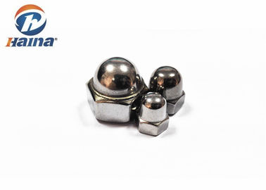 ανοξείδωτο σαφές DIN1587 A2-70 a4-80 Hexagon καρύδι βελανιδιών M4-M24