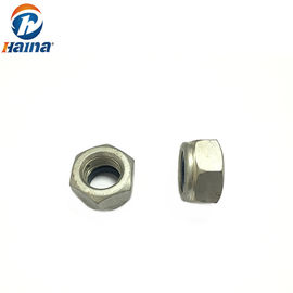 DIN 985 νάυλον locknuts ενθέτων δεκαεξαδικού ψευδάργυρου χάλυβα άνθρακα για το συνδετήρα κλειδώματος