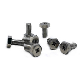 SS304/316 διαγώνιες κοιλοτήτων βίδες μηχανών Phillips δεκαεξαδικού επικεφαλής