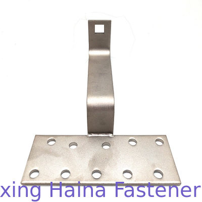 Ανοξείδωτο 304 ηλιακό πλαίσιο 316 συνήθειας που τοποθετεί το διευθετήσιμο γάντζο στεγών κεραμιδιών