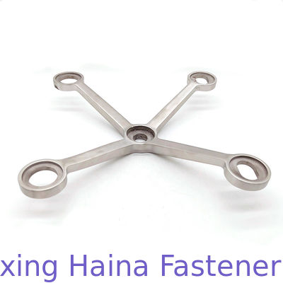 Εργοστάσιο υψηλό - ποιότητα 304 316 συναρμολογήσεις τοίχων κουρτινών γυαλιού αραχνών ανοξείδωτου