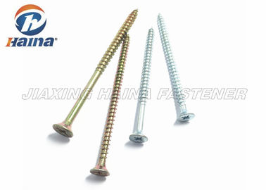 Pozi Drive Sheet Self Tapping Countersunk Head With Coarse / Fine Thread