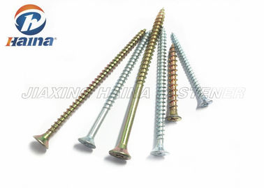 Pozi Drive Sheet Self Tapping Countersunk Head With Coarse / Fine Thread