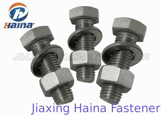 Μισά μπουλόνια και καρύδι αντίχειρων νημάτων Hexagon επικεφαλής ss304 ss316 M4-M36 ΜΒ