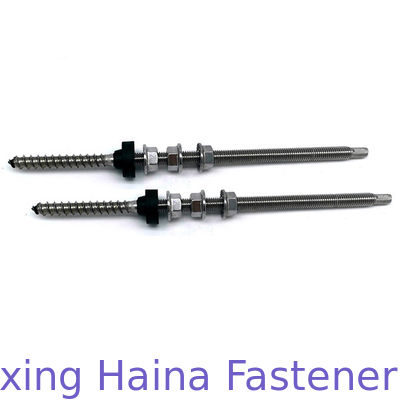 Ηλιακά να τοποθετήσει μπουλόνια κρεμαστρών νημάτων τελών στεγών SUS304 SUS316 μετρικά διπλά