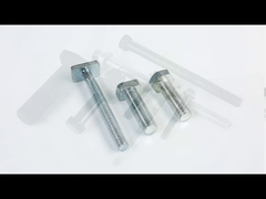 High Tension Hex Head Bolts  DIN931 With 35 Steel Material